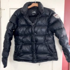 Northface waist length puffer jacket